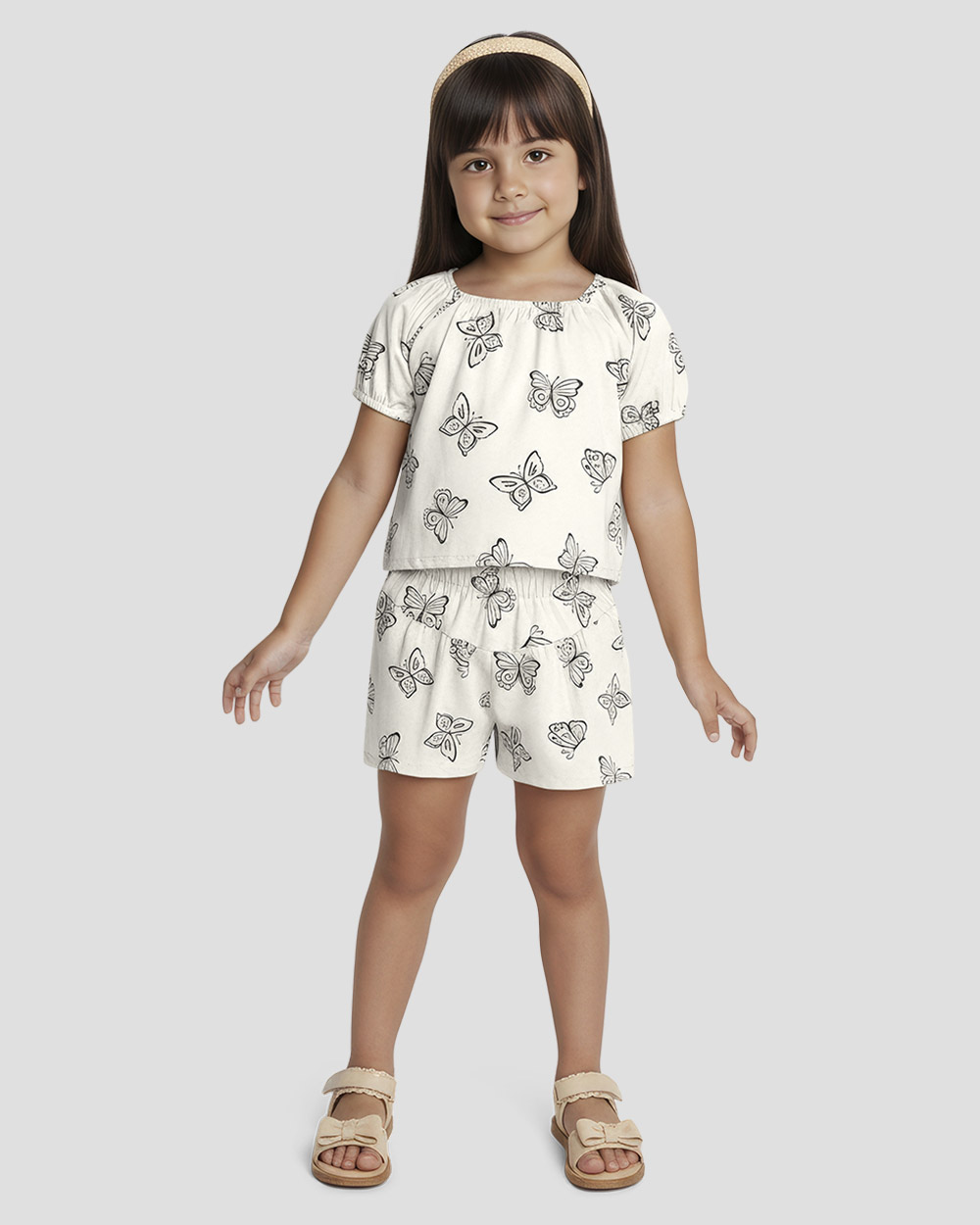 Foto do produto Conj blusa e short 46177