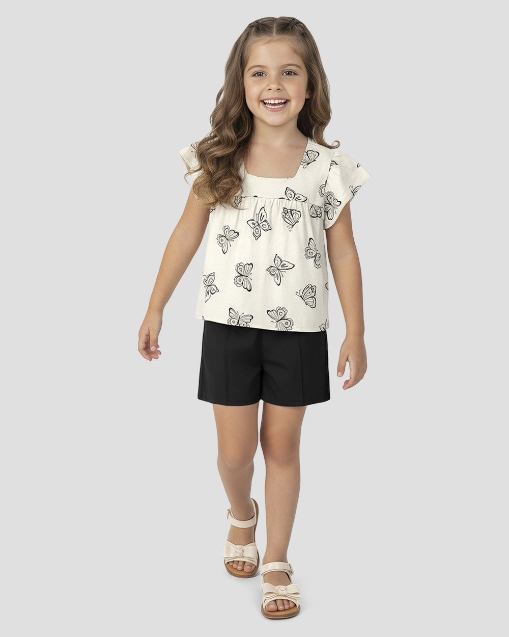 Foto do produto Conj blusa e short 46178