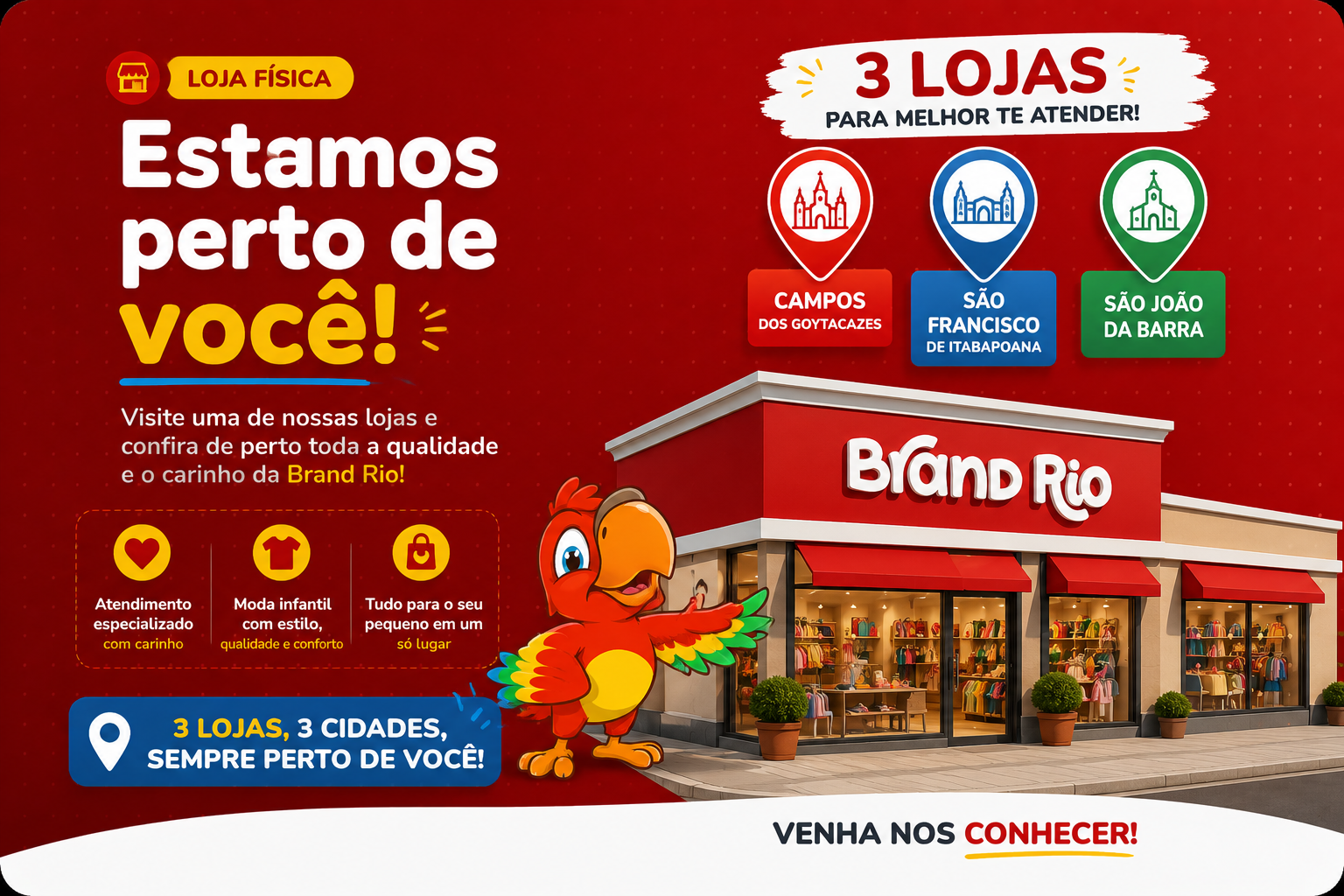 BrandRio — 8 lojas no Rio de Janeiro